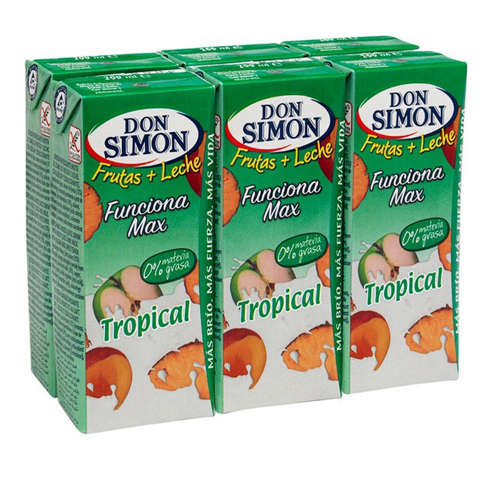 Mjölkdryck Don Simon Tropical (6 x 200 ml)