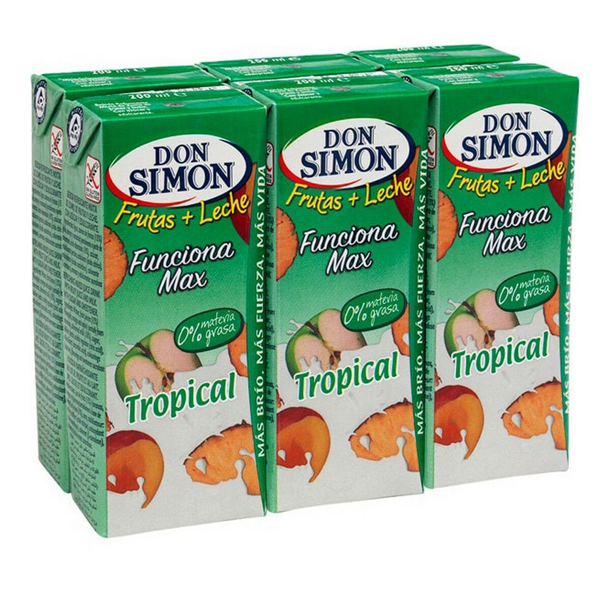 Mjölkdryck Don Simon Tropical (6 x 200 ml) - 2