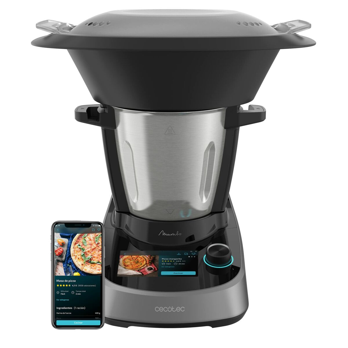 Köksrobot Cecotec Mambo Touch Svart