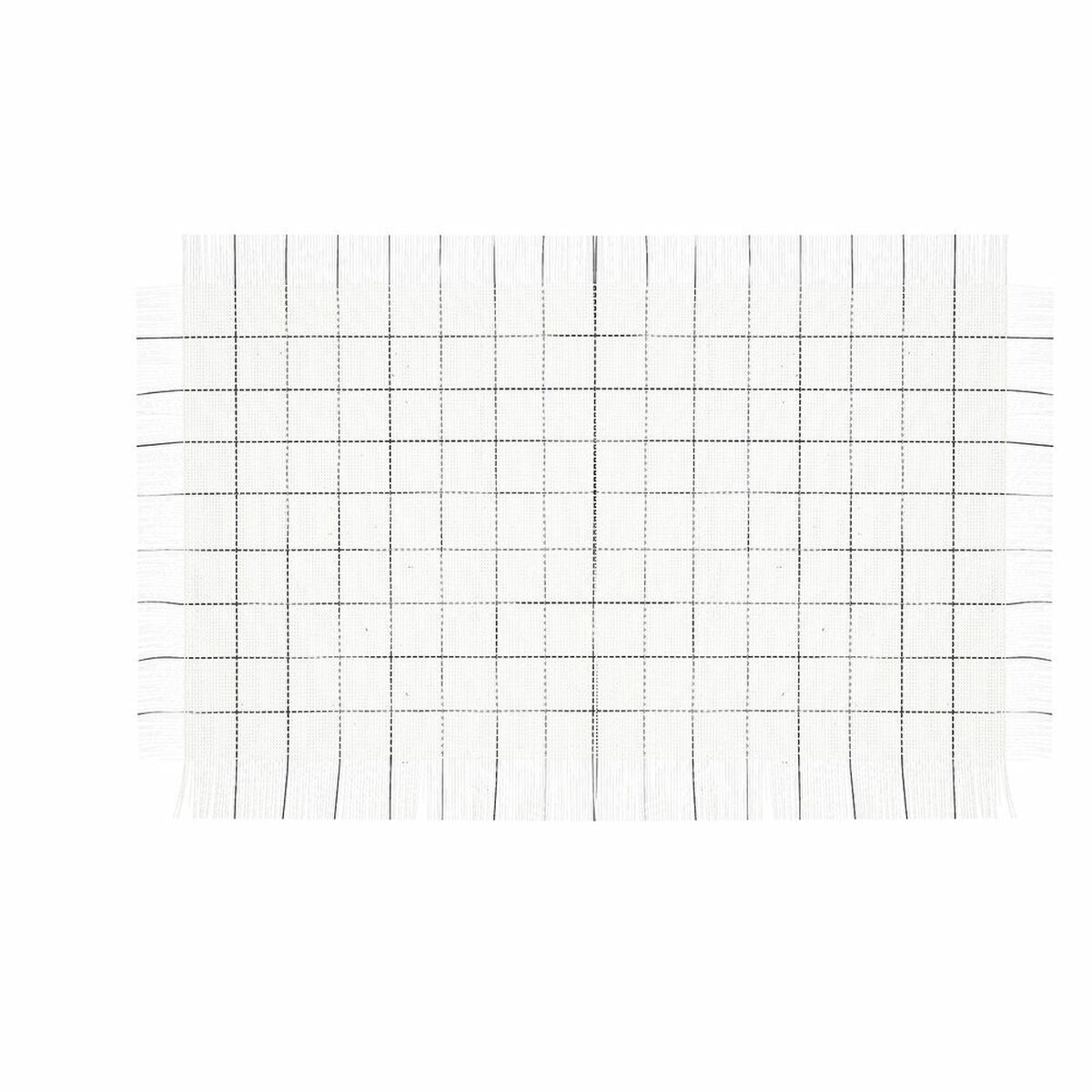 Bordsunderlägg Bidasoa Ikonic Vit PVC (47,5 x 29,5 cm) (Pack 12x) - 3
