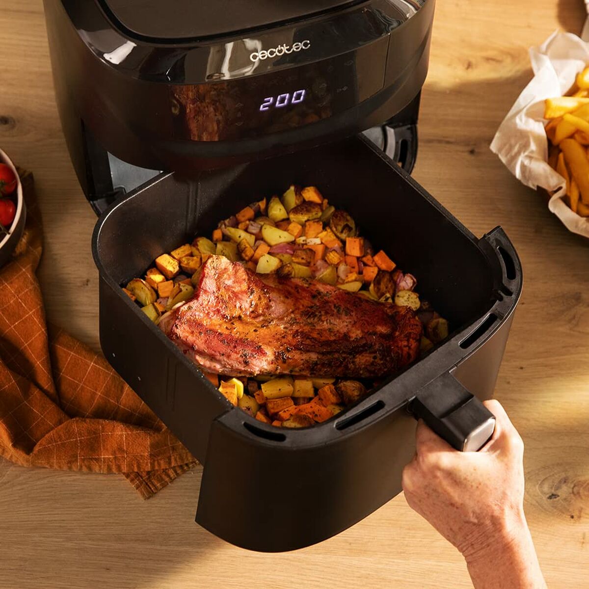 Oljefri Fritös Cecotec Cecofry Absolute 7600 7,6 L 2000 W - 2
