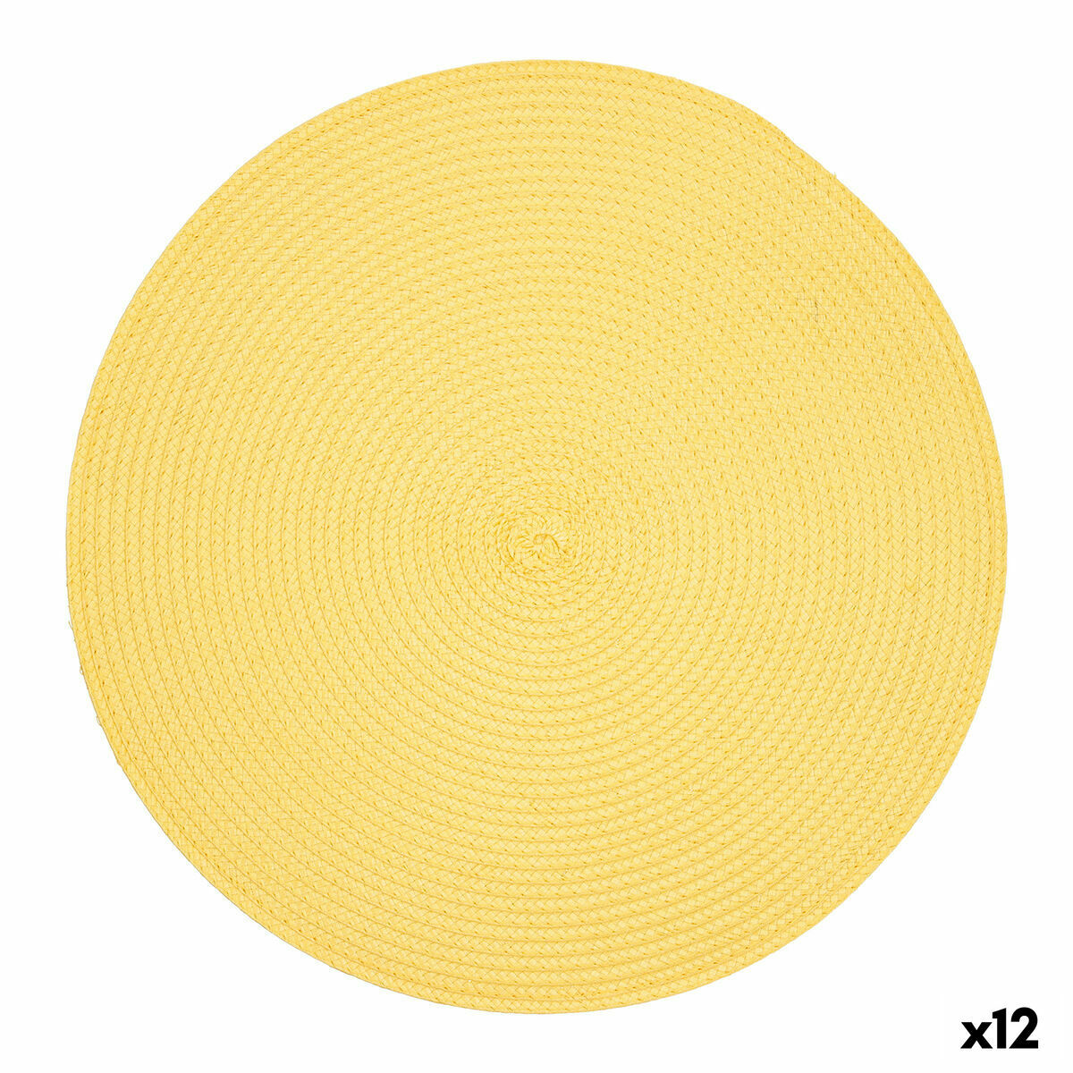 Underlägg Quid Vita Gul Plast 38 cm (Pack 12x) - 7