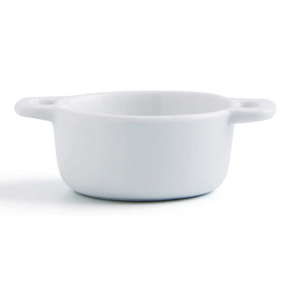 Snacksbricka Quid Gastro Fun Vit Keramik 10 x 7 x 4 cm (12 antal) - 3