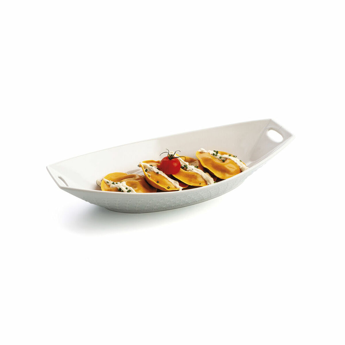 Servingsfat Quid Gastro 30 x 14,5 x 6 cm Keramik Vit (6 antal) - 2