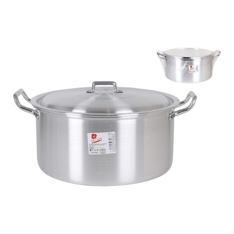 Kastrull med lock   Aluminium, Kapacitet: 15 L