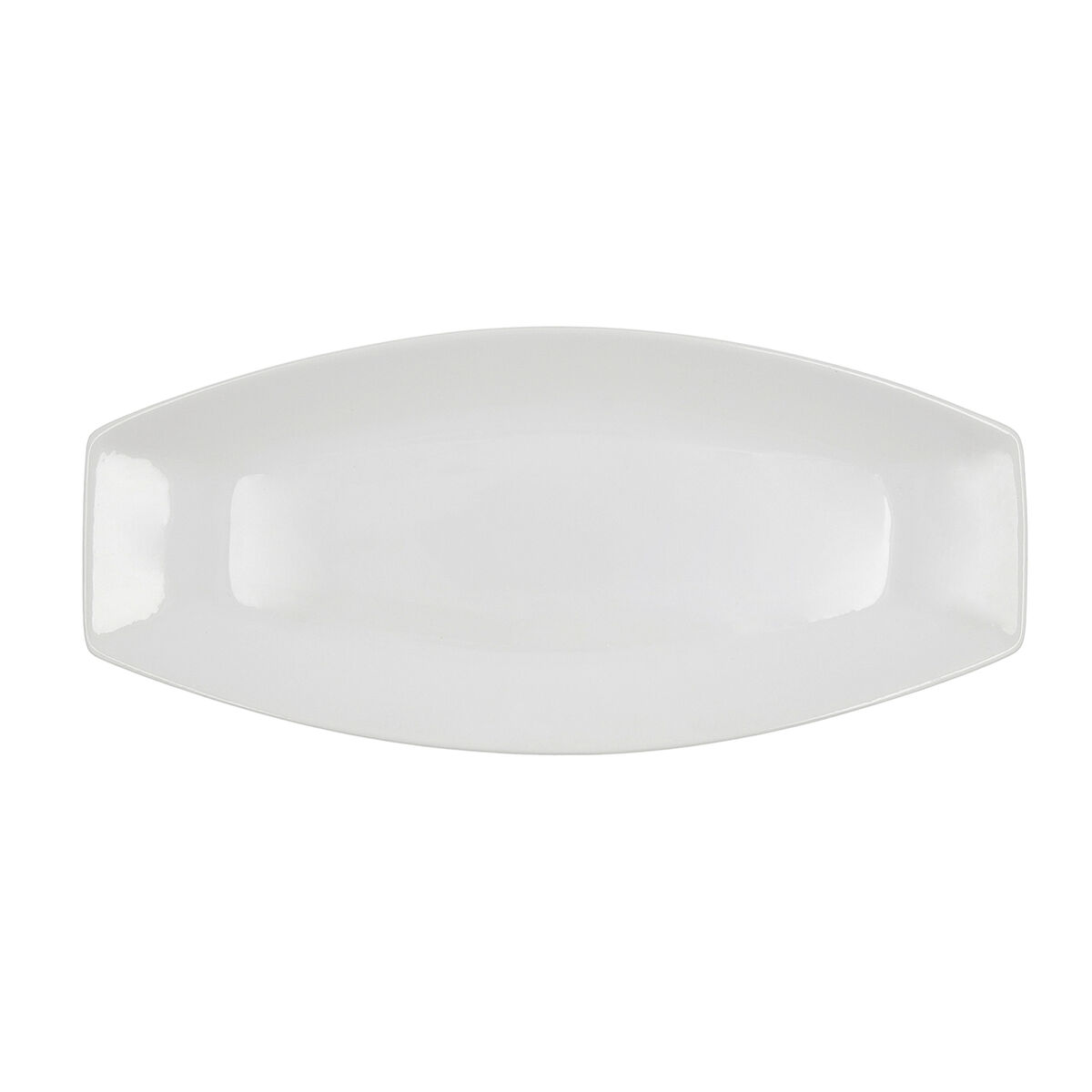 Servingsfat Quid Gastro Keramik Vit (40 x 17,5 x 3,5 cm) (Pack 4x) - 3