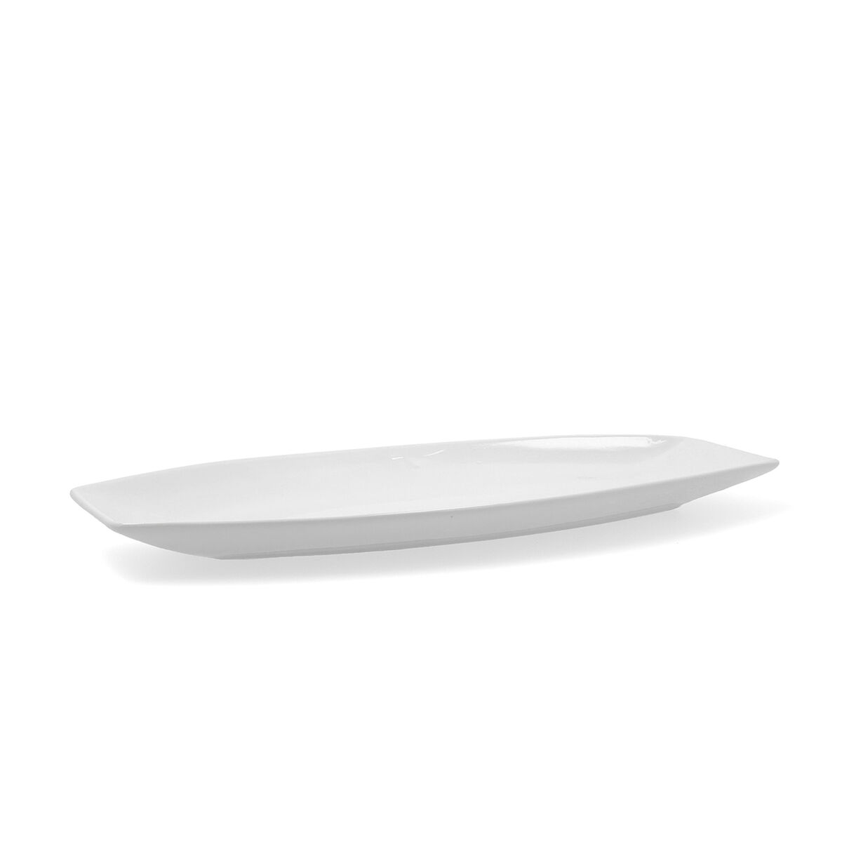 Servingsfat Quid Gastro Keramik Vit (40 x 17,5 x 3,5 cm) (Pack 4x) - 4