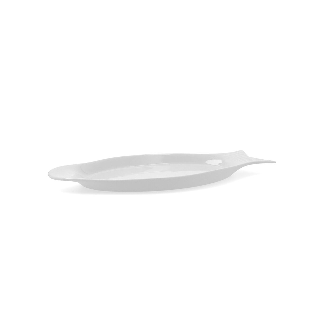 Servingsfat Quid Gastro Keramik Vit (32.5 x 15,5 x 2,5 cm) (Pack 6x) - 2