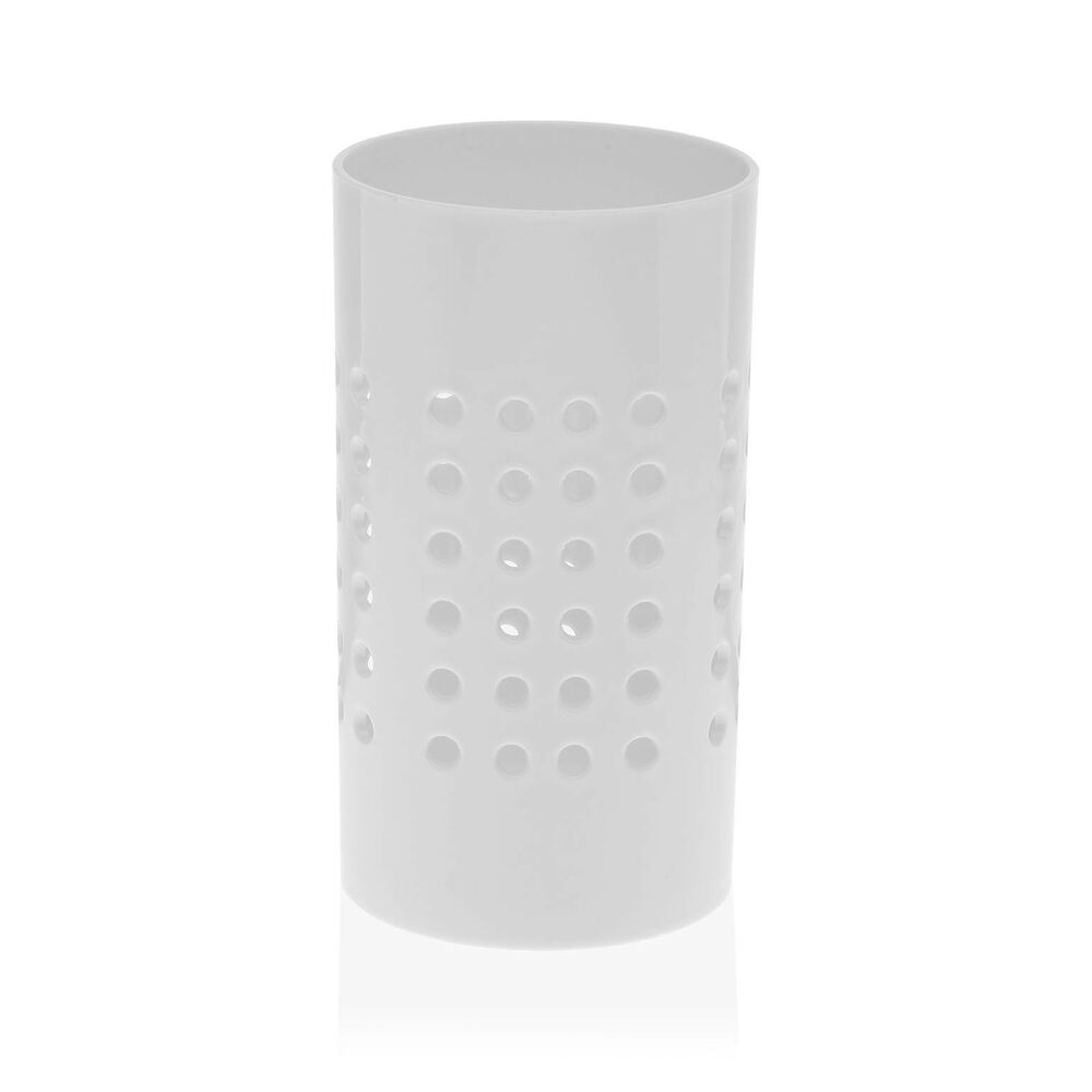 Bestickhållare Versa Vit polystyren (10 x 18,7 x 10 cm)