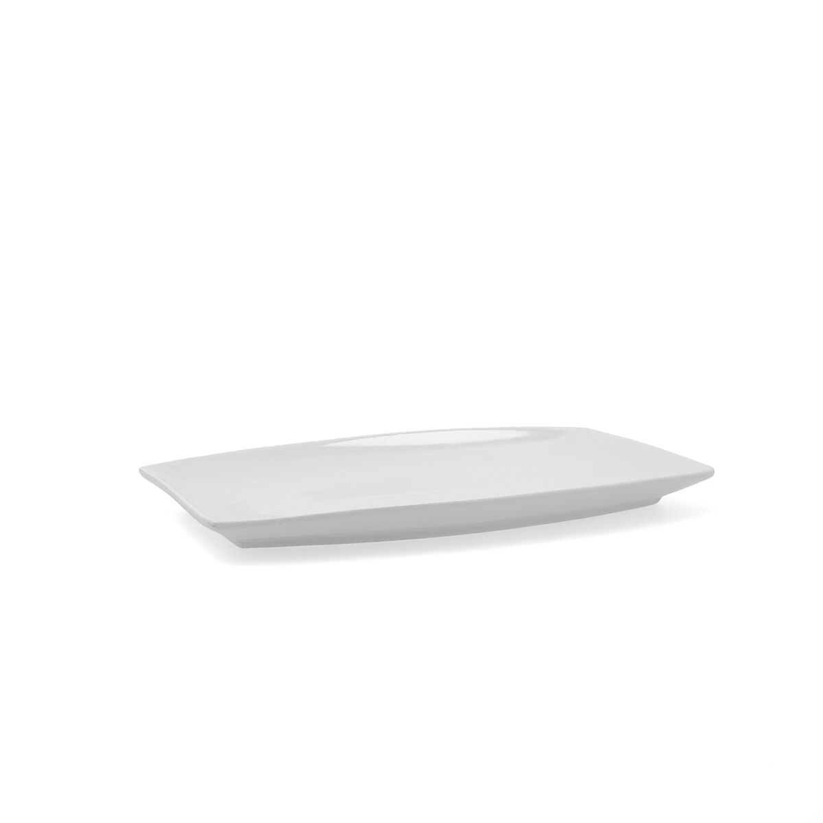 Servingsfat Quid Gastro Keramik Vit (30,5 x 19,5 x 2,5 cm) (Pack 4x)