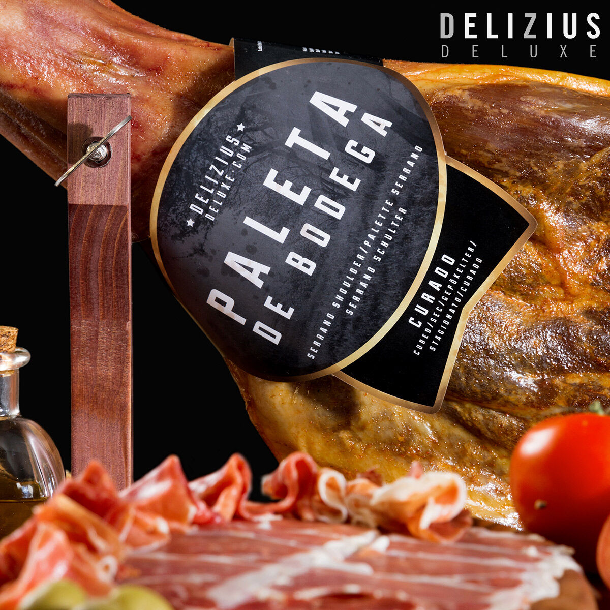 Källarrökt skuldra Delizius Deluxe 4 Kg - 3