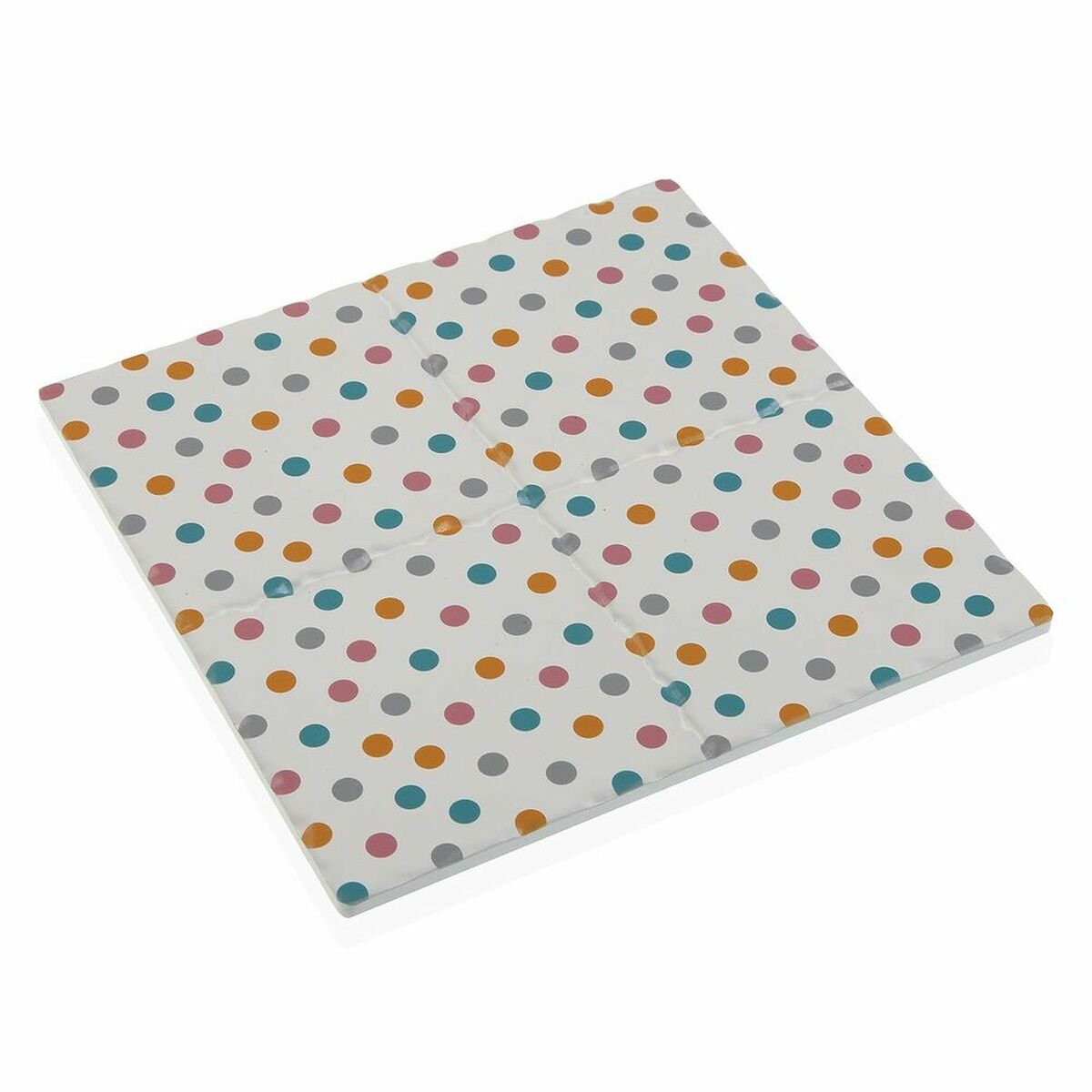 Bordsunderlägg Versa Springdots Keramik Kork (20 x 20 cm) - 2