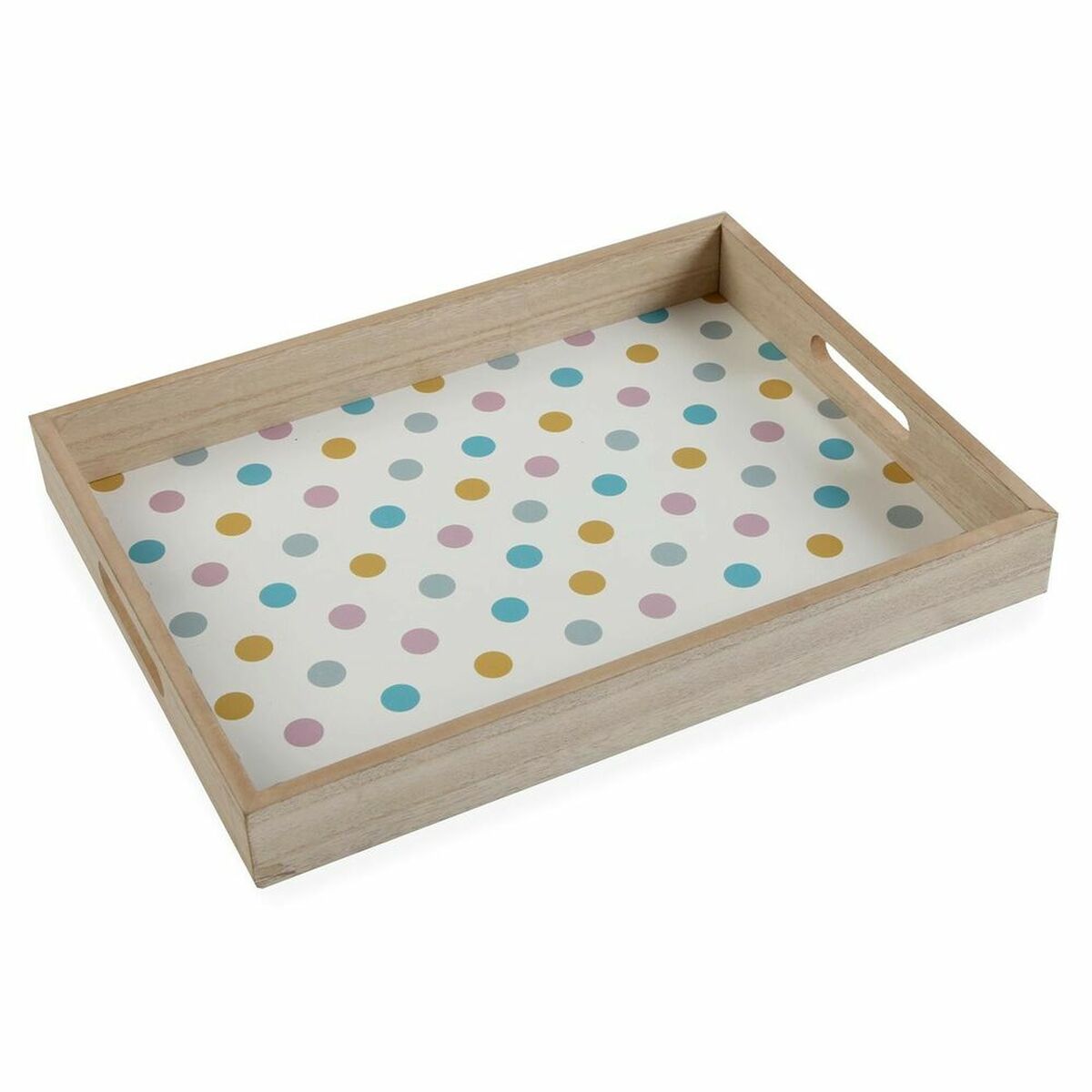 Bricka Versa Springdots Trä MDF (30 x 5 x 45 cm) - 3
