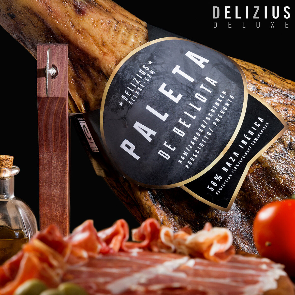 Ekollonmatad iberisk skuldra Delizius Deluxe 5-5,5 Kg - 4