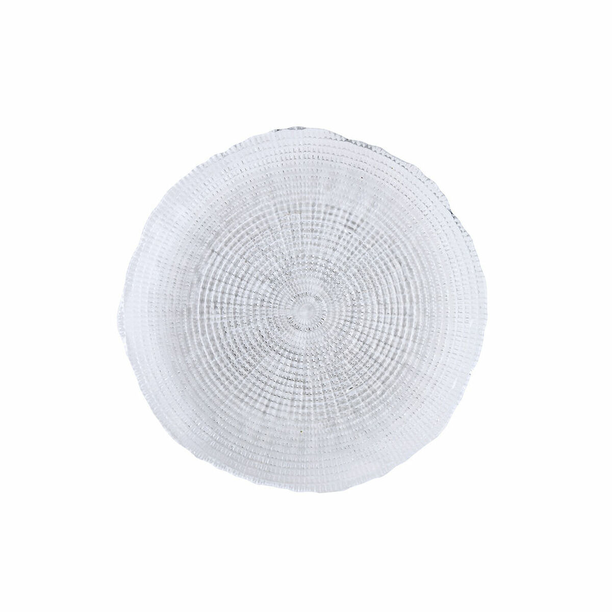 Platt skål Quid Boreal Transparent Glas Ø 21 cm (6 antal) (Pack 6x) - 3