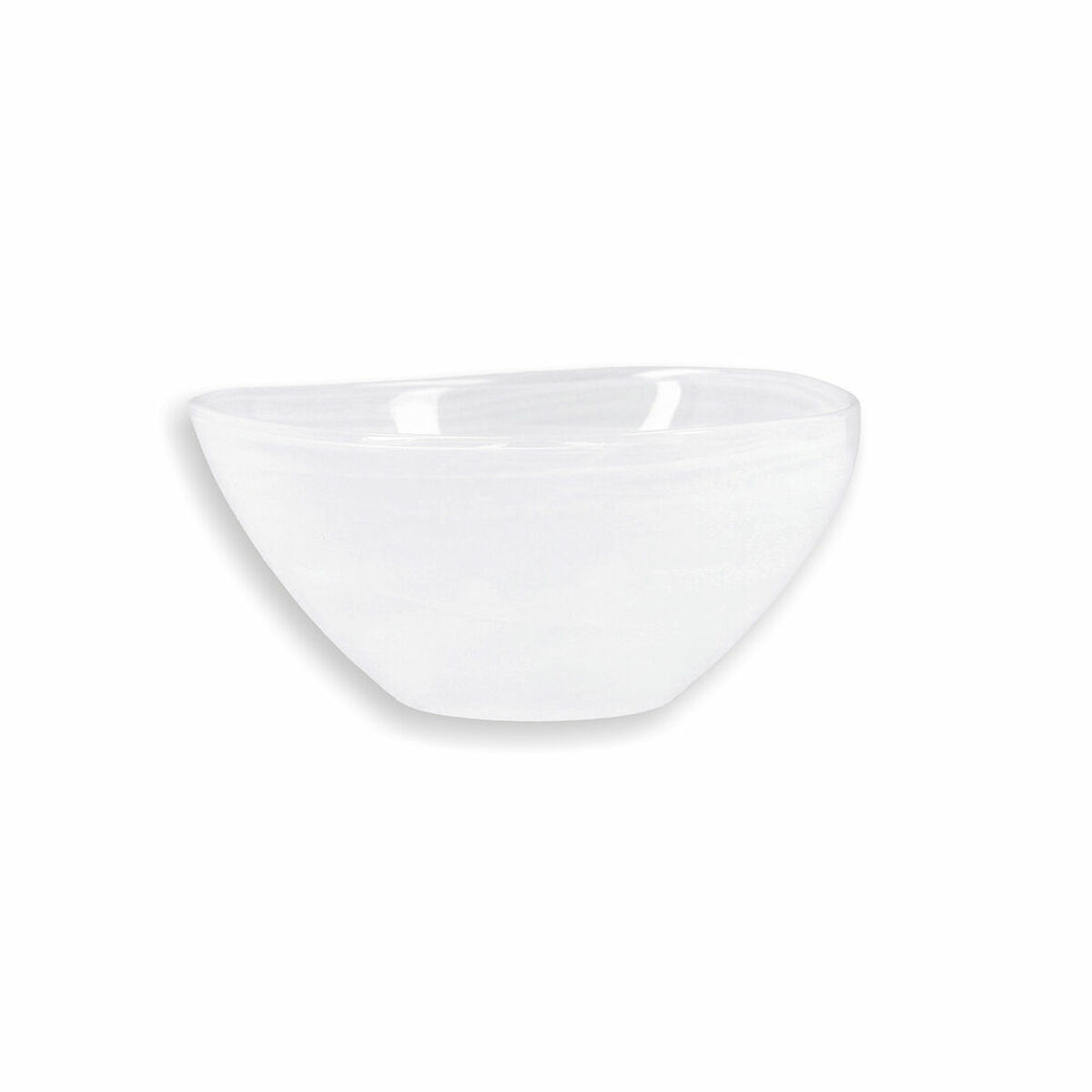 Salladsskål Quid Boreal Ø 14 cm Vit Glas (6 antal) (Pack 6x) - 3