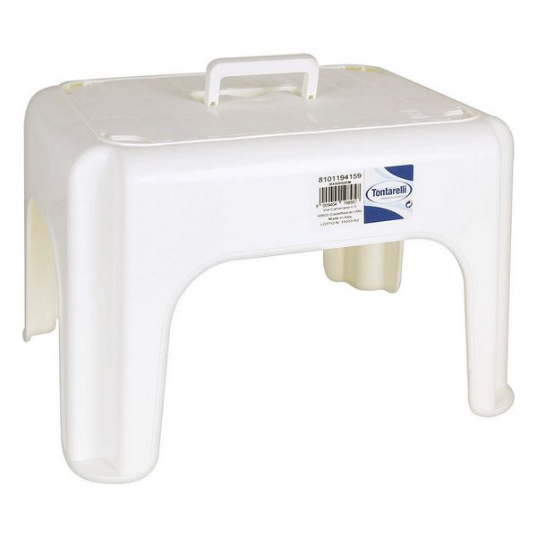 Sittpall Tontarelli (38 x 30 x 24 cm), Färg: Krämvit - 2