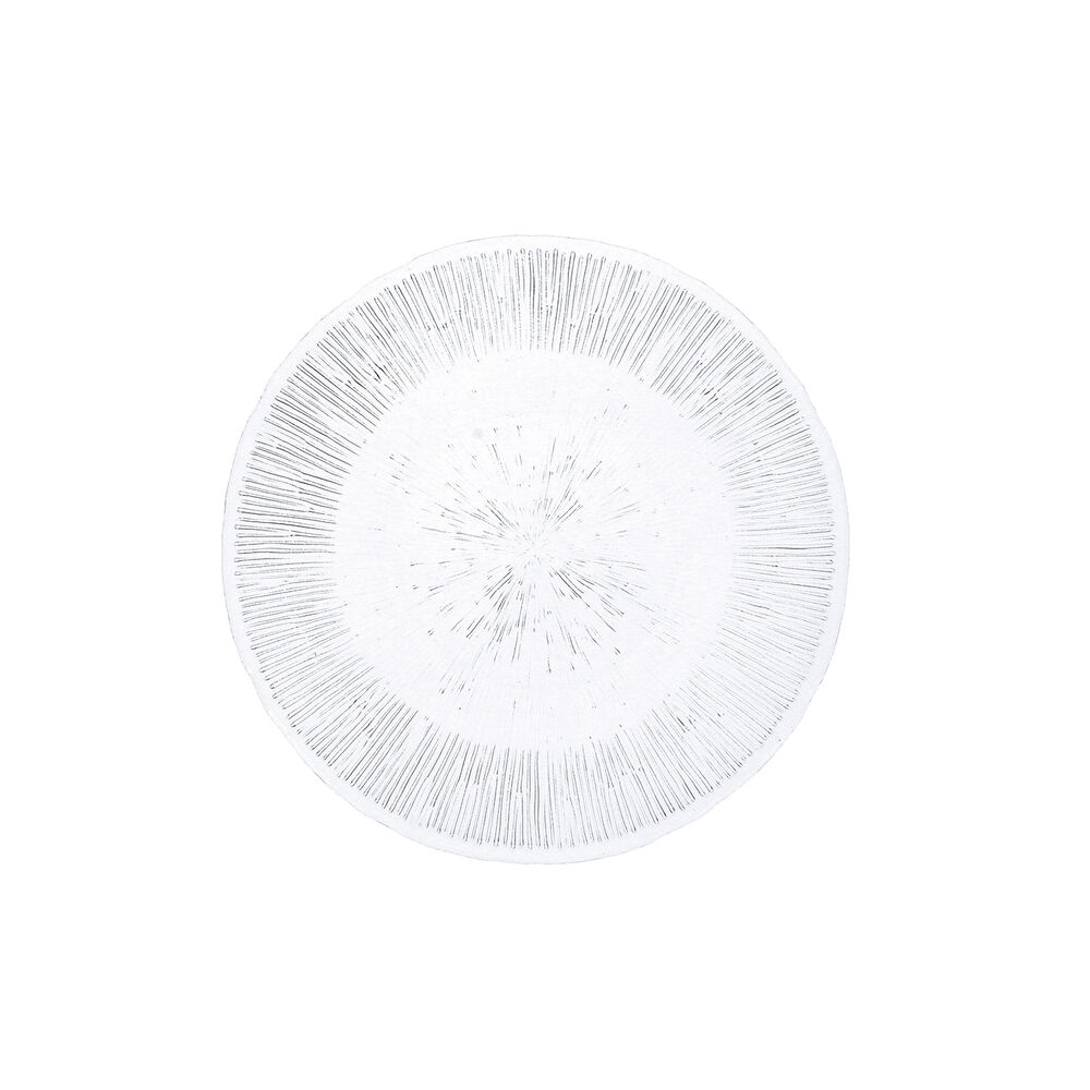 Platt skål Quid Lonja Transparent Glas Ø 21 cm (6 antal) (Pack 6x)