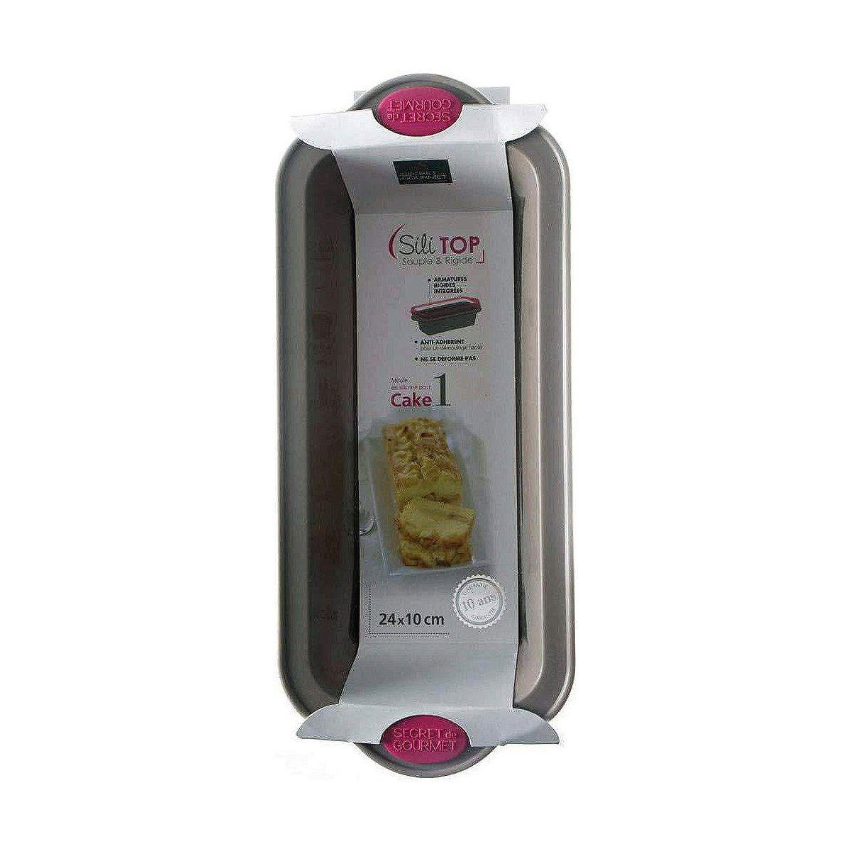 Silikonform med handtag Secret de Gourmet (30,5 x 13 x 7 cm) - 2