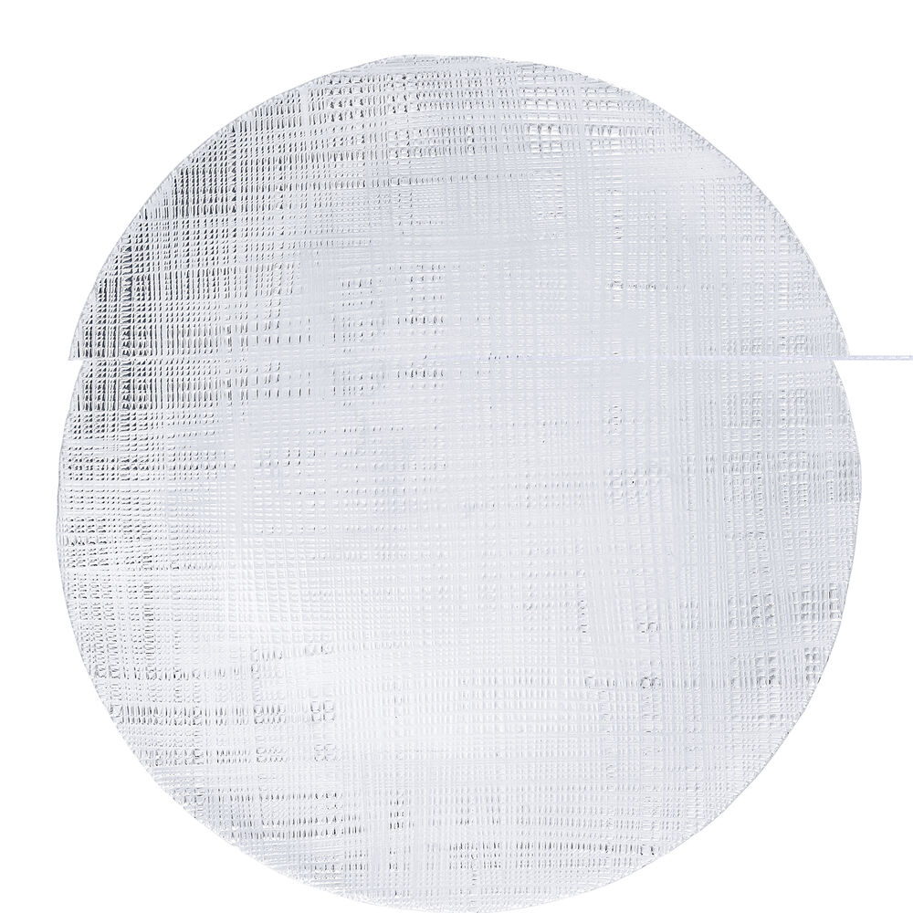 Tallriksunderlägg Bidasoa Ikonic Transparent Glas (Ø 28 cm) (Pack 6x)