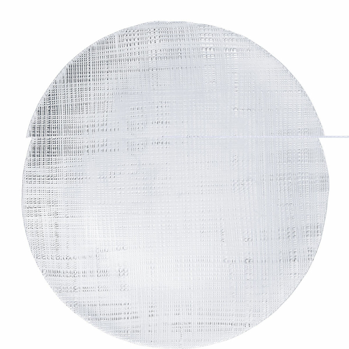 Tallriksunderlägg Bidasoa Ikonic Transparent Glas (Ø 28 cm) (Pack 6x) - 3
