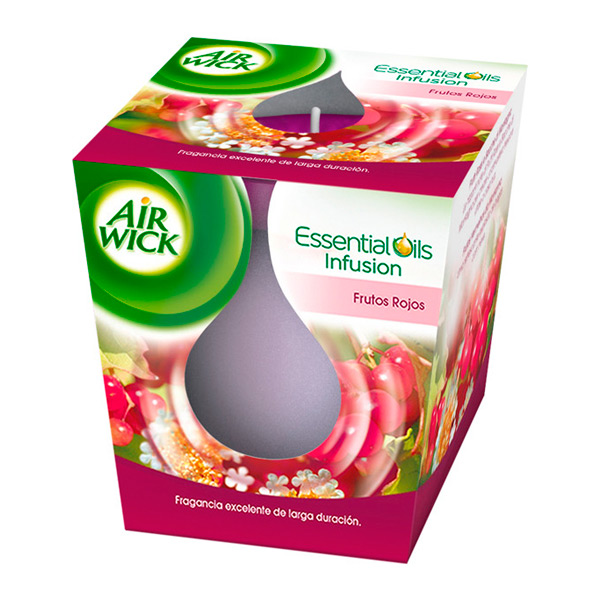 Doftljus Air Wick Röd Frukt, Antal: x3