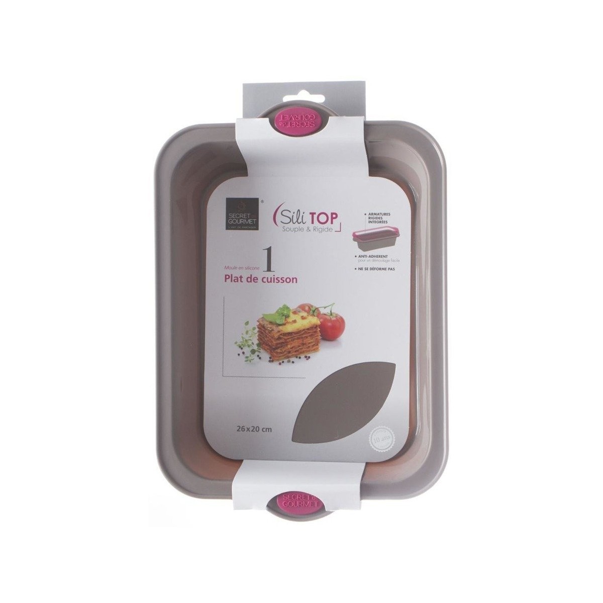 Silikonform med handtag Secret de Gourmet (35,2 x 23 x 6,45 cm) - 3