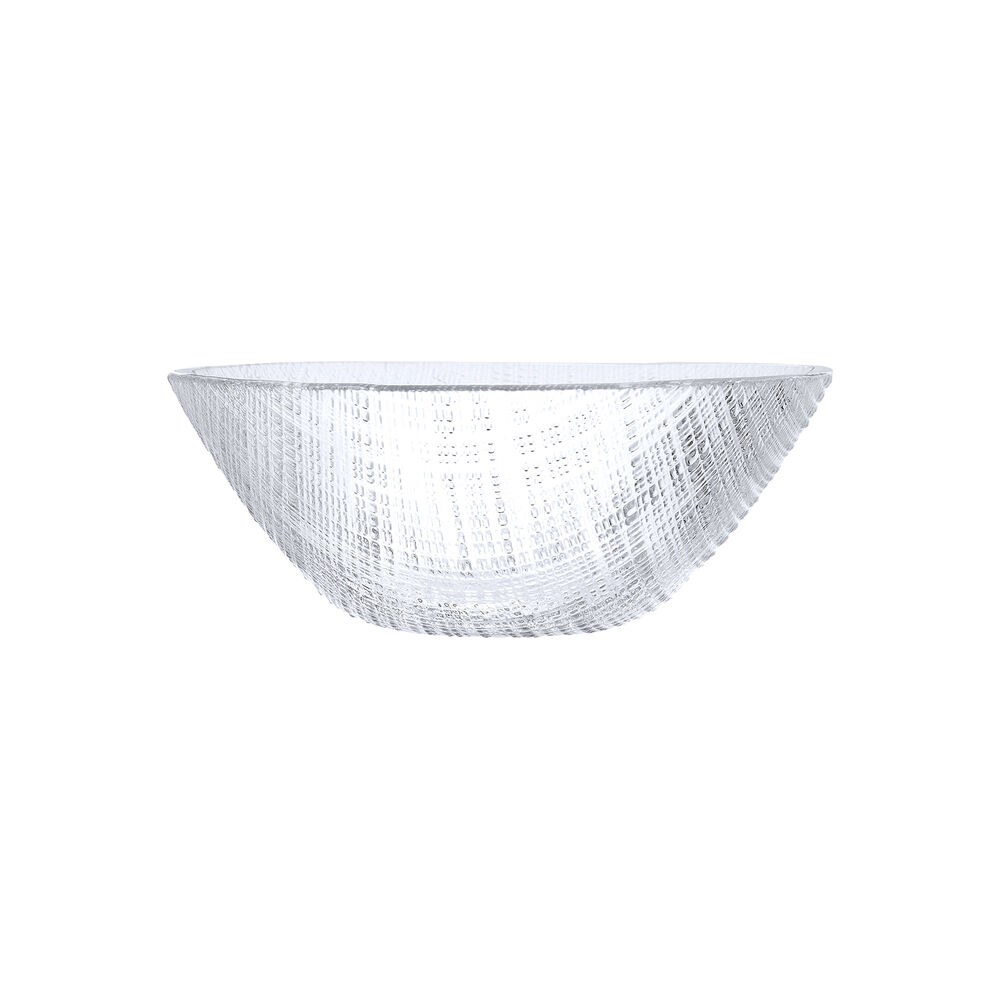 Salladsskål Bidasoa Ikonic Transparent Glas (15,5 cm) (Pack 6x)