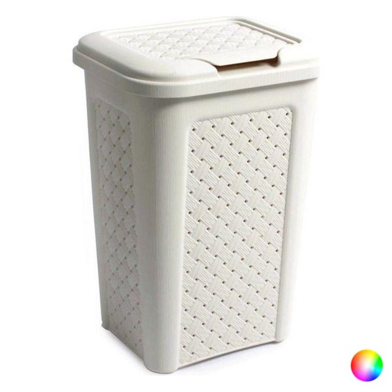 Papperskorg Tontarelli 10 L (24 x 20 x 35 cm), Färg: Beige - 3
