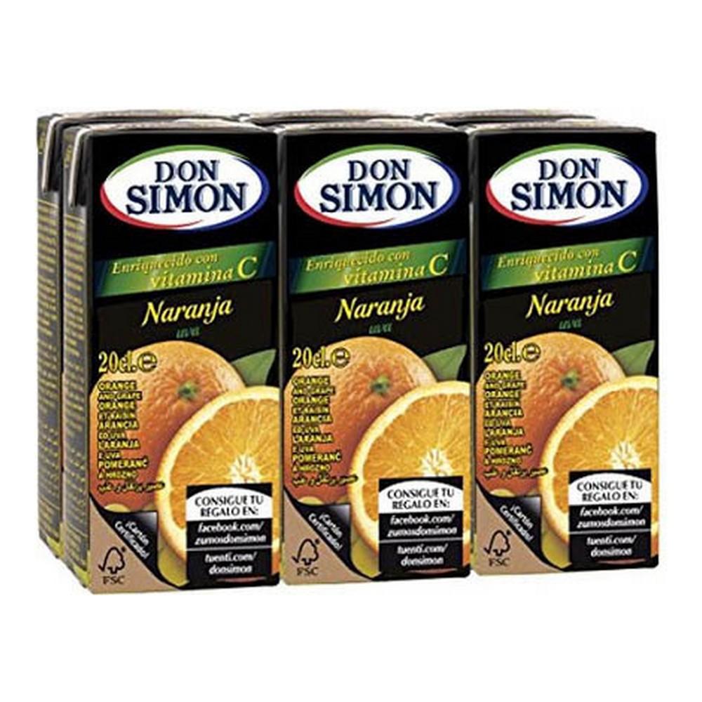 Juice Don Simon Orange (6 x 200 ml)