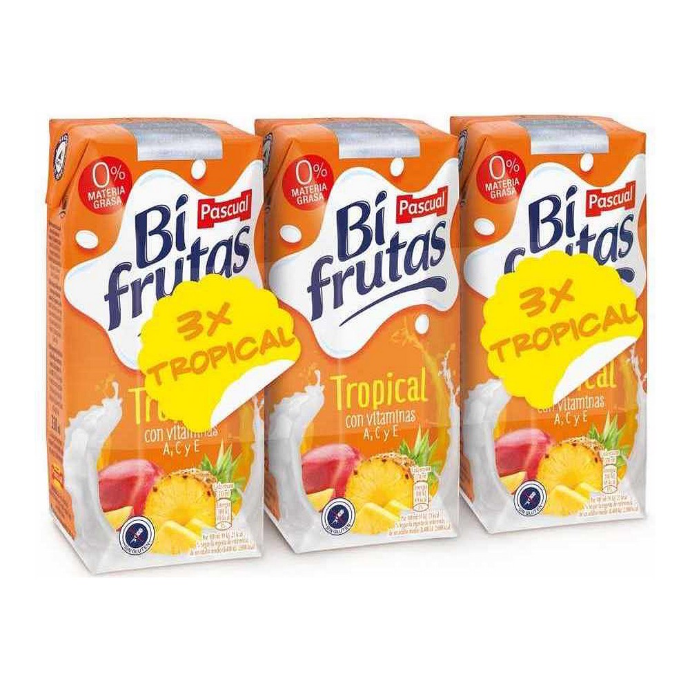 Mjölkdryck Pascual Bifrutas Tropical (3 x 330 ml)