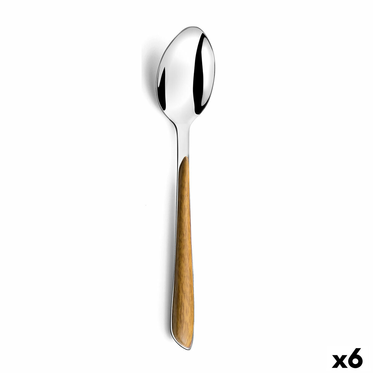 Sked Amefa Eclat 21 cm Metall Dvobarvna (Pack 6x) - 3