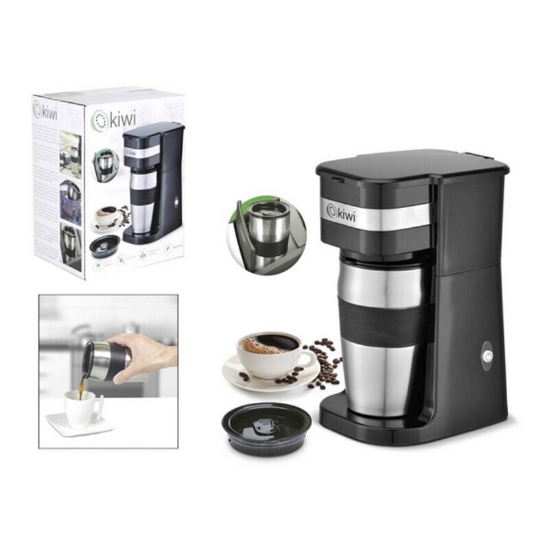 Kaffebryggare Kiwi KCM-7505 420 ml 750W Svart - 2