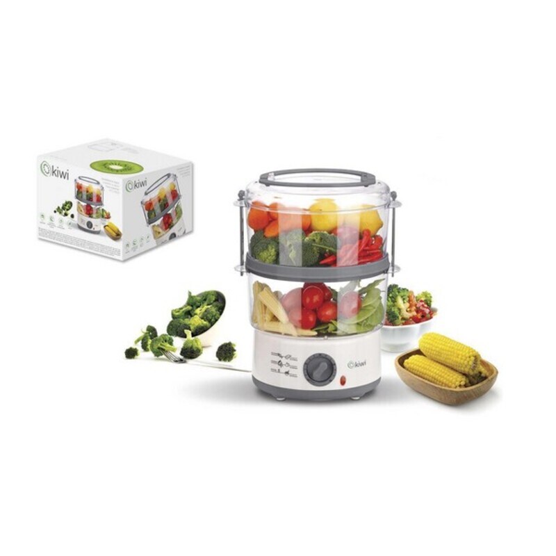 Elektrisk ångkokare Kiwi KFS-2903 5 L 500W Vit