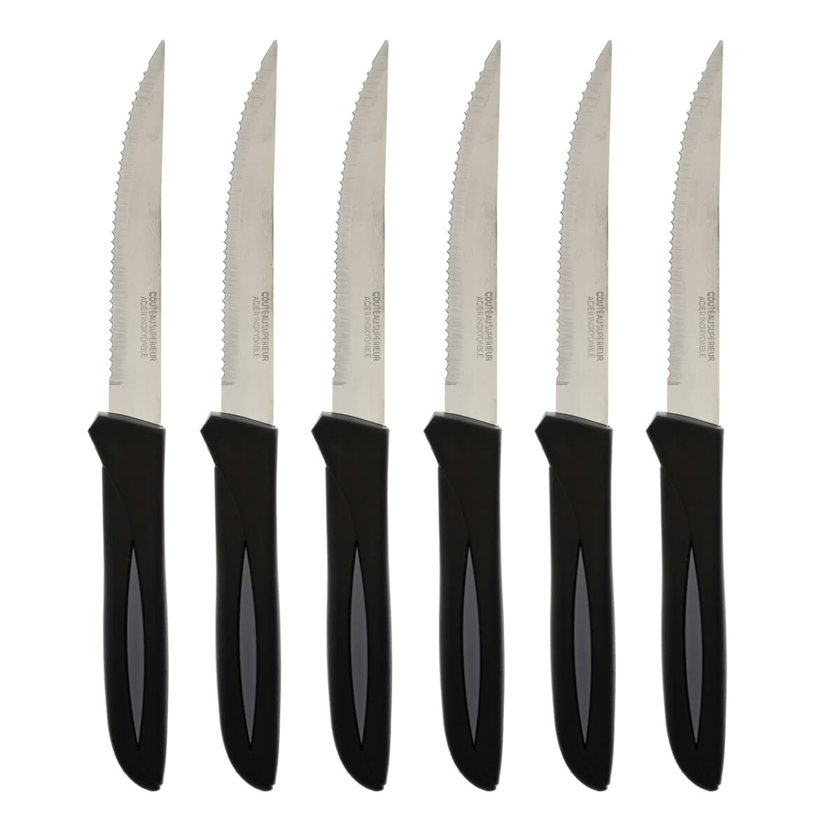 Set med köttknivar 2 antal 21 cm 6 Delar - 3