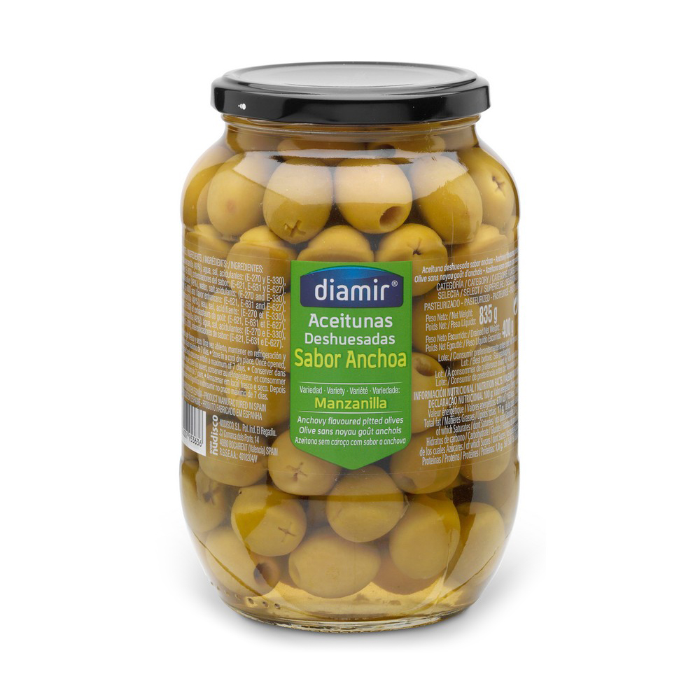 Oliver Diamir Manzanilla Urkärnade (835 ml)