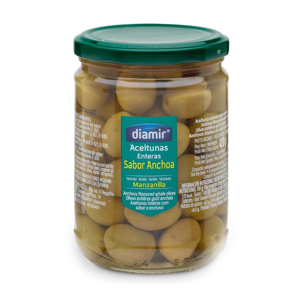 Oliver Diamir Manzanilla Sardeller (480 ml)