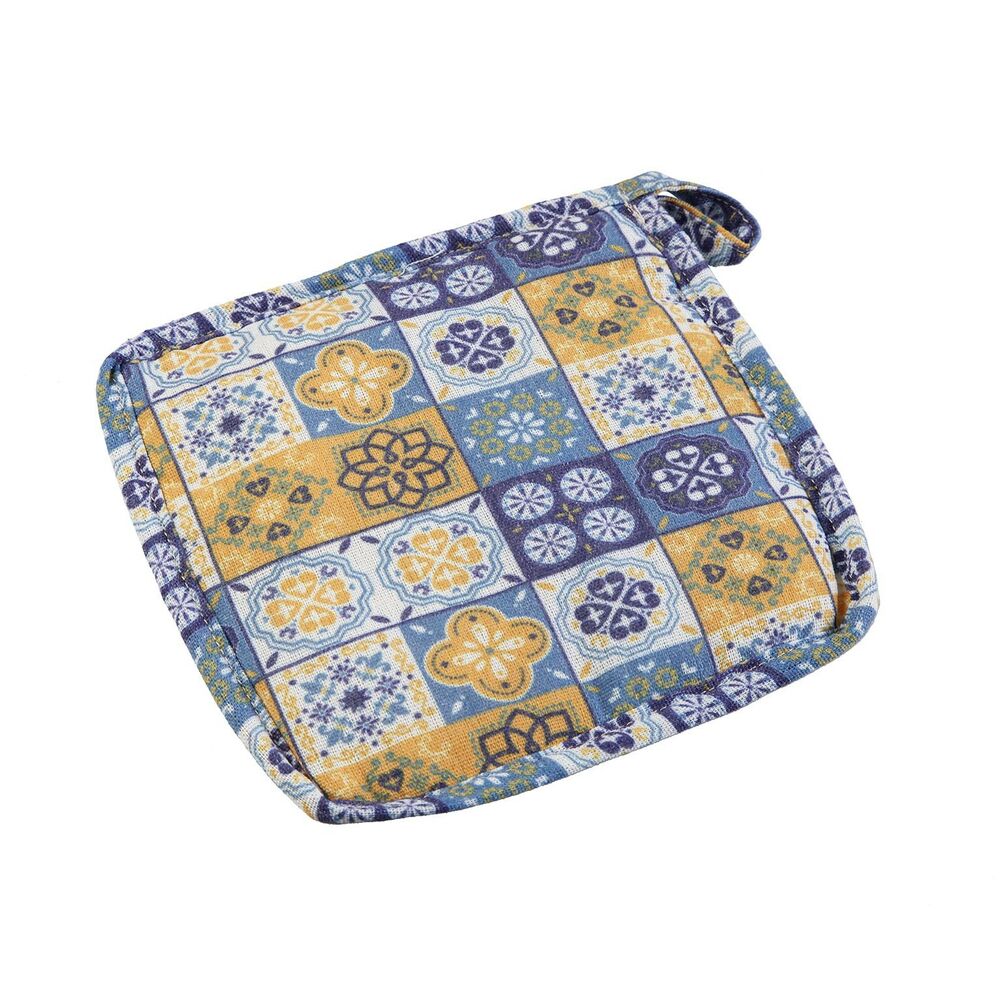 Bordsunderlägg Versa Gul Textil (20 x 20 cm)