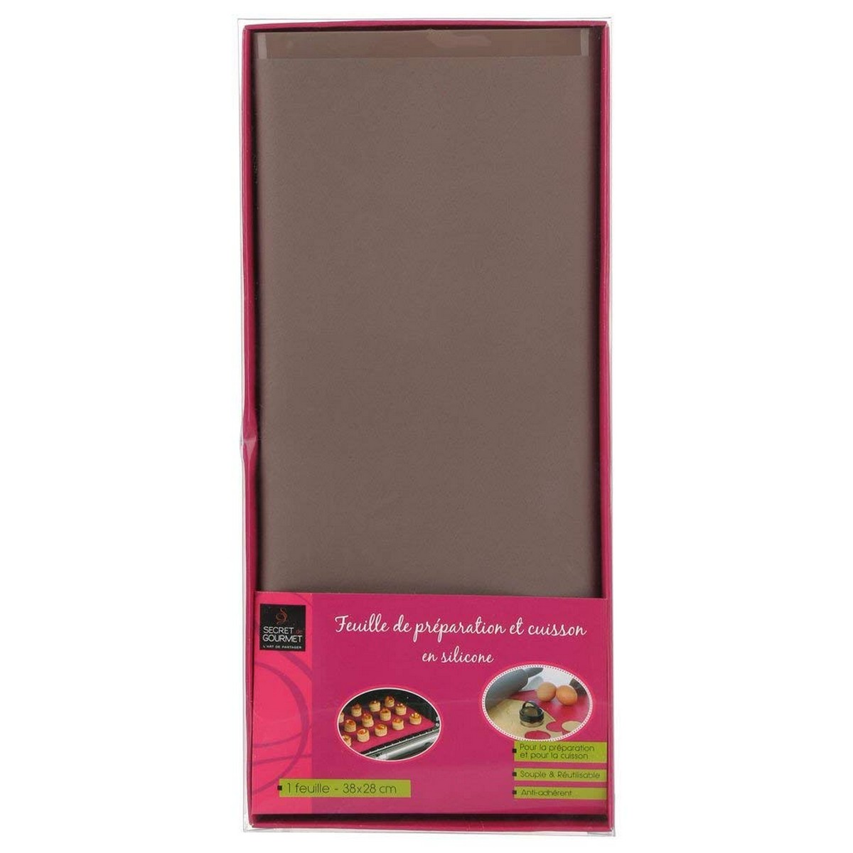 Bordsduk Secret de Gourmet Grå Silikon Ugn (38 x 28 cm) - 2