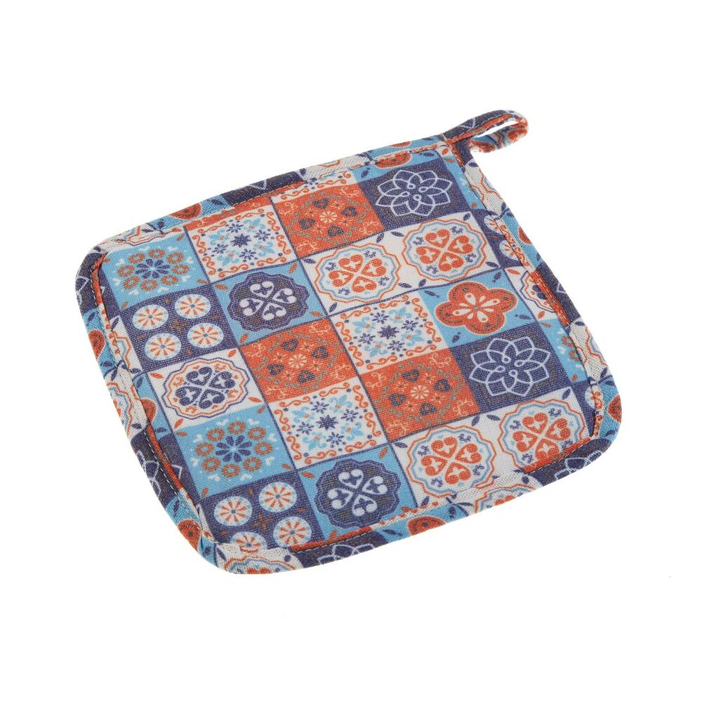 Bordsunderlägg Versa Orange Textil (20 x 20 cm)