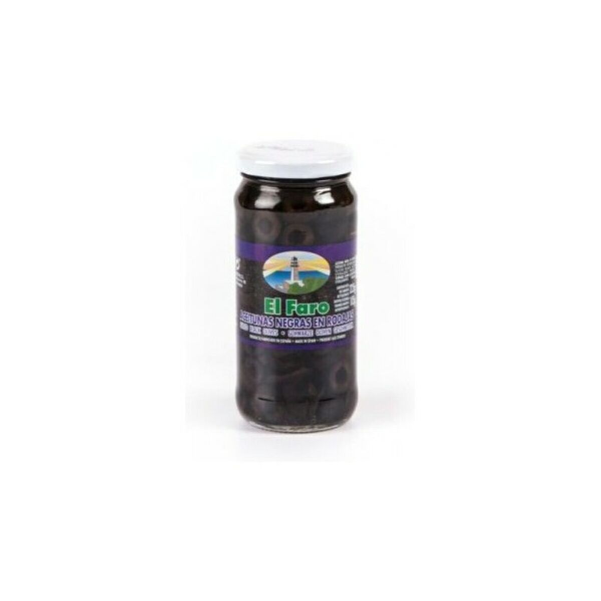 Olives El Faro Svart (240 g) - 2