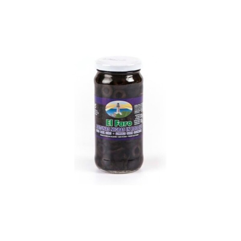Olives El Faro Svart (240 g)