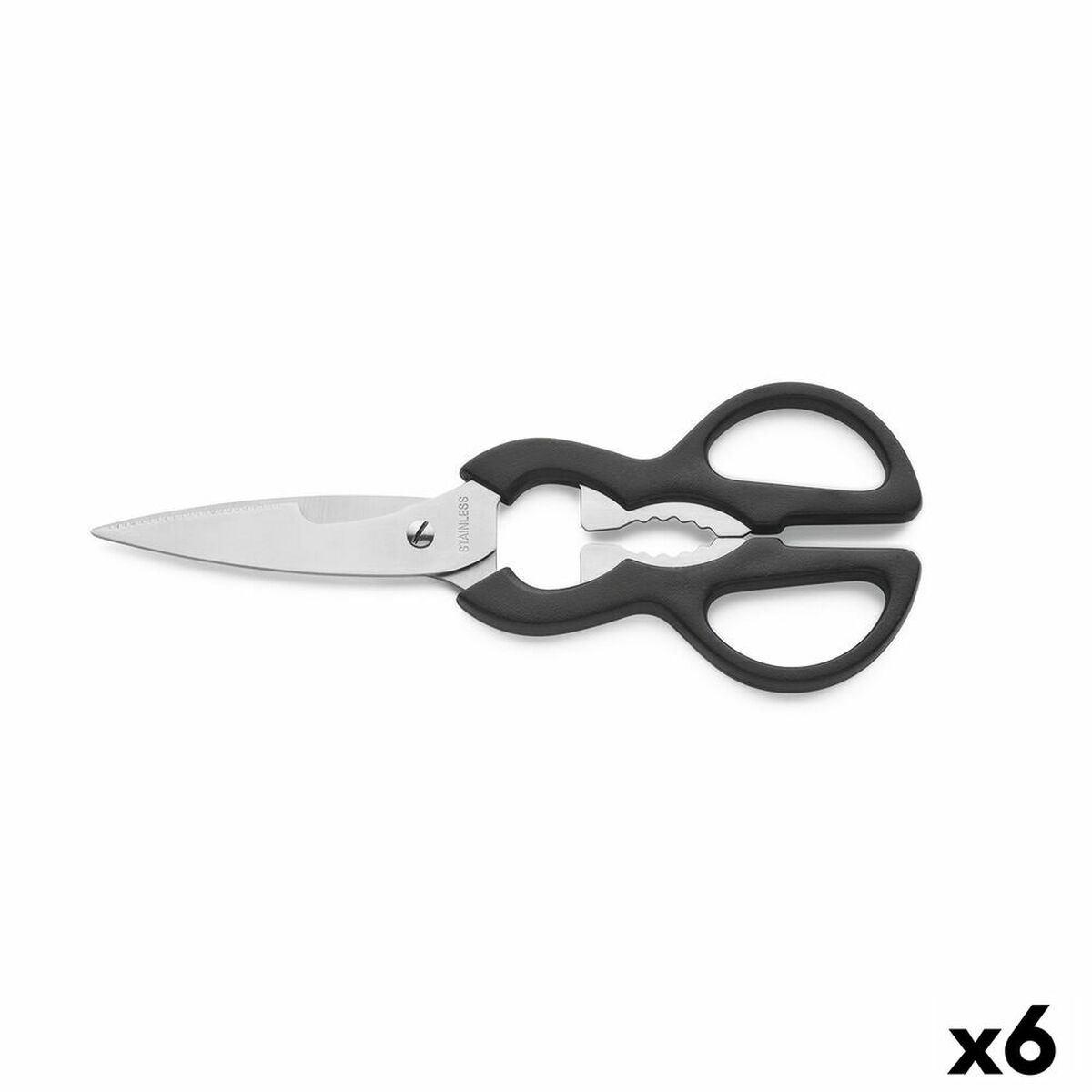 Sax Richardson Sheffield Artisan 21 x 8,5 x 1 cm Svart Metall (Pack 6x) - 4