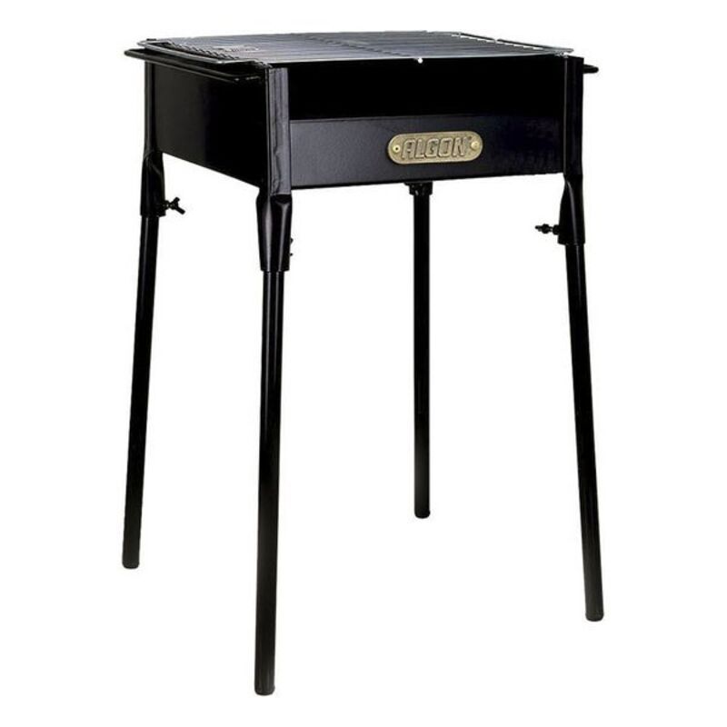 Kolgrill med ben Algon Svart (40 x 34 x 62 cm) - 2