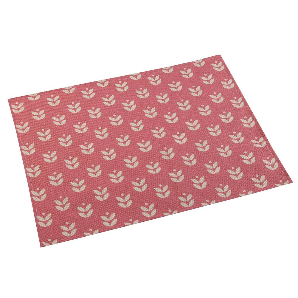 Bordsunderlägg Versa Daisy Rosa Polyester (36 x 0,5 x 48 cm)