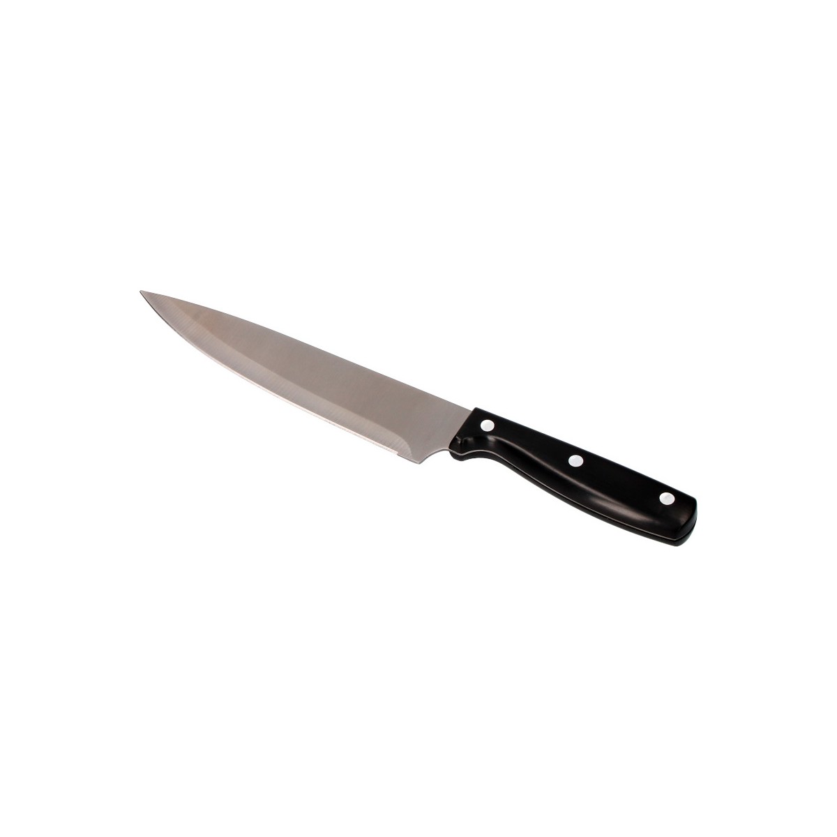 Kökskniv Svart Rostfritt stål ABS (20 cm) - 2