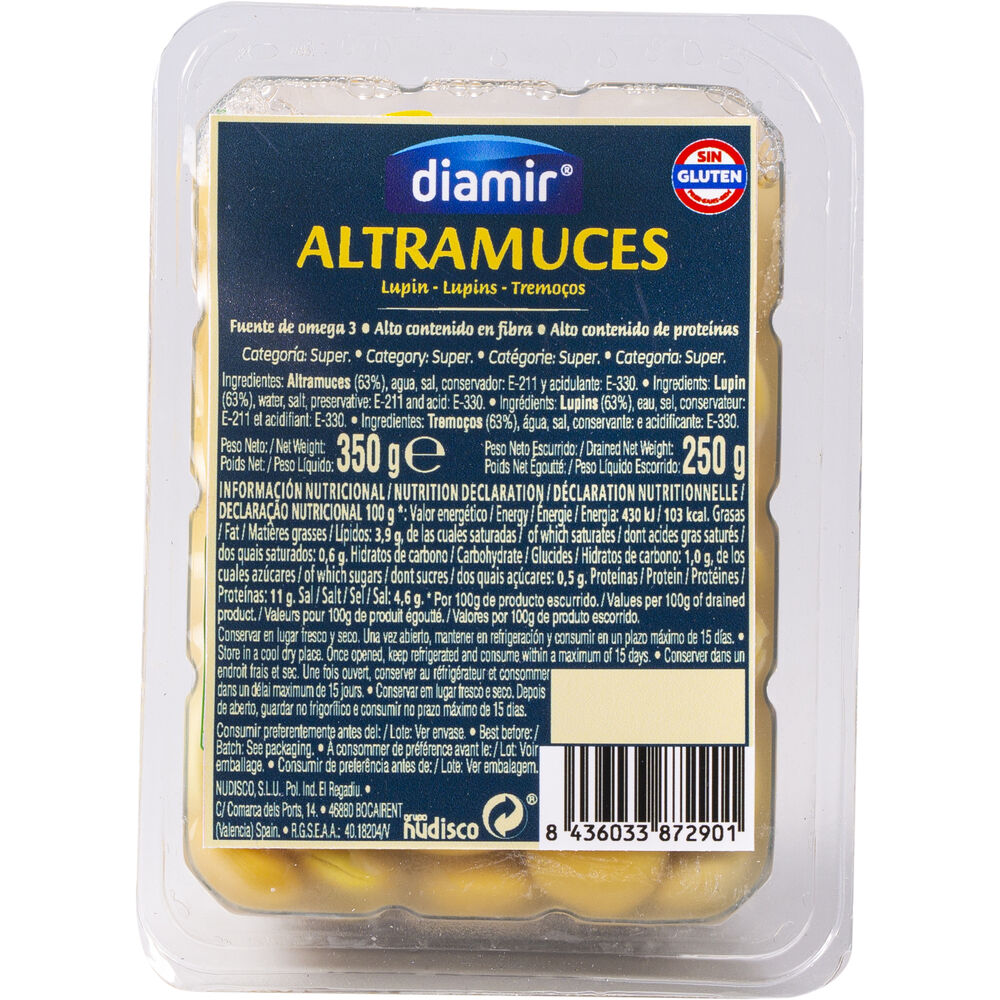 Vitlupin Diamir Färsk (350 g)