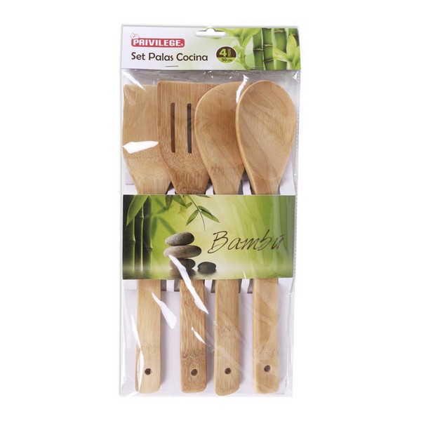 Köksredskap Privilege Bambu (4 Pcs)