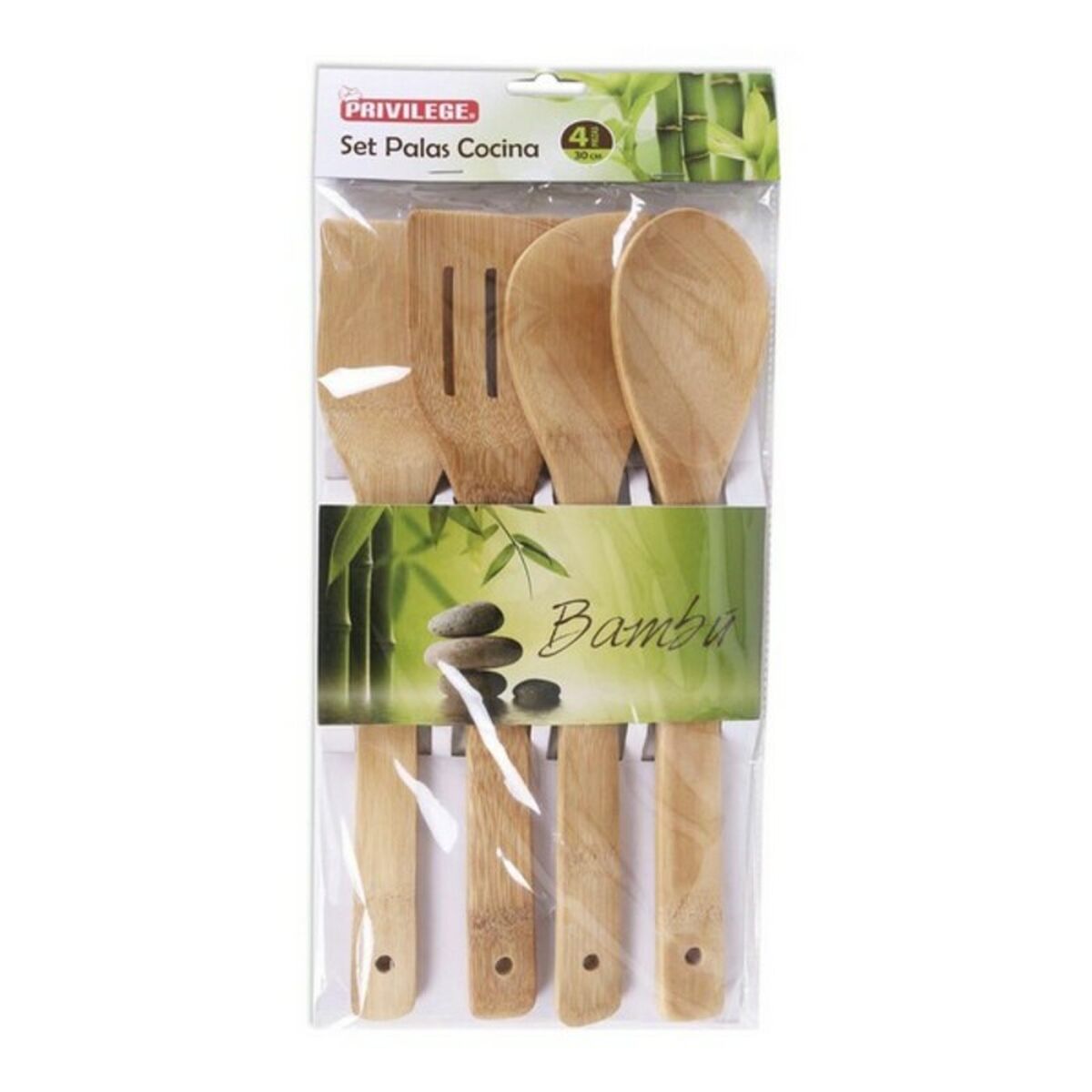 Köksredskap Privilege Bambu (4 Pcs) - 3