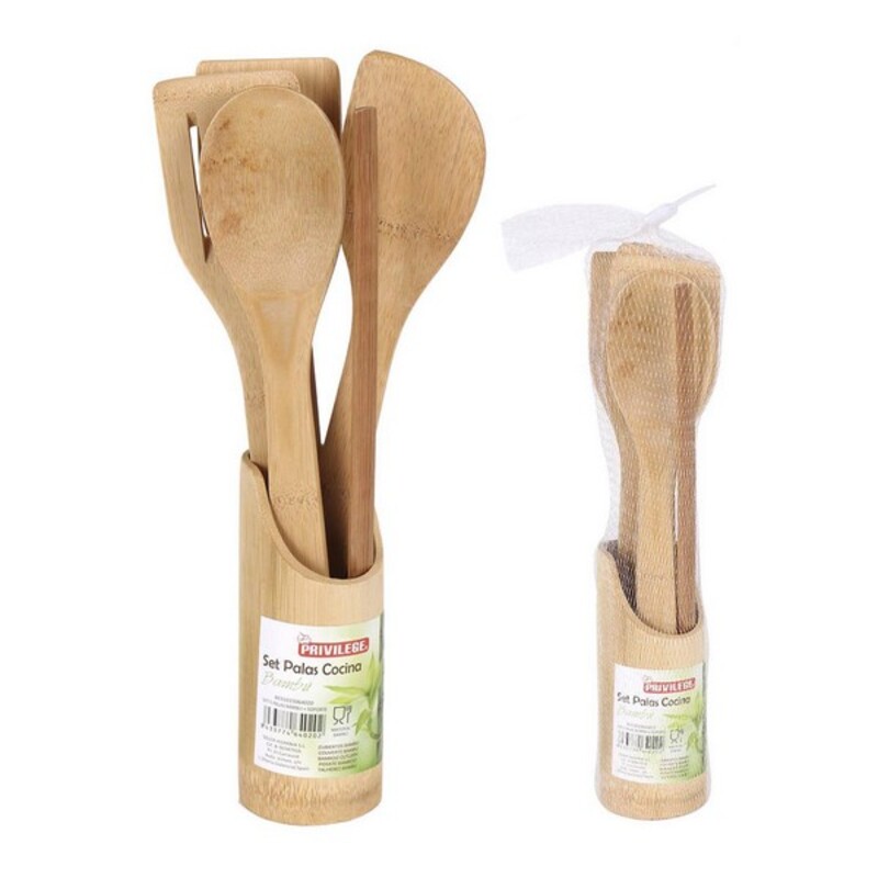 Köksredskap Privilege Bambu (5 Pcs) - 2